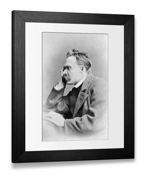 Framed Print : Friedrich Nietzsche Framed Print : Friedrich Nietzsche