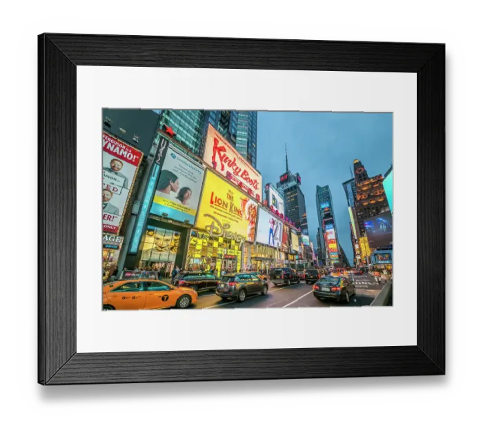 Framed Print : Times Square - New York City Framed Print : Times Square - New York City
