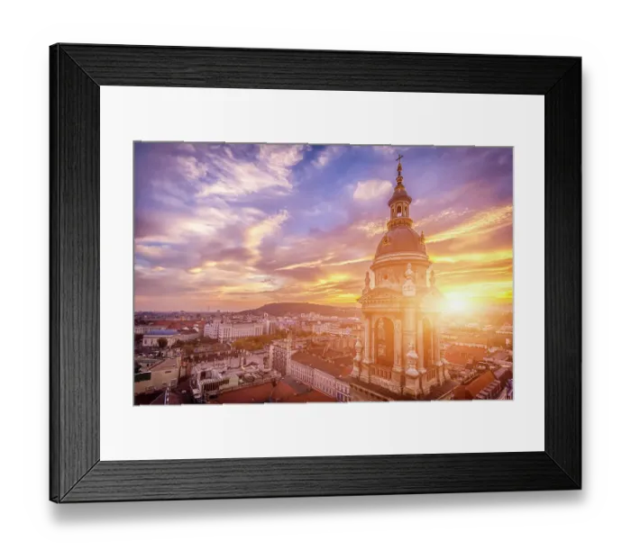 Framed Print : Budapest Basilica, Hungary