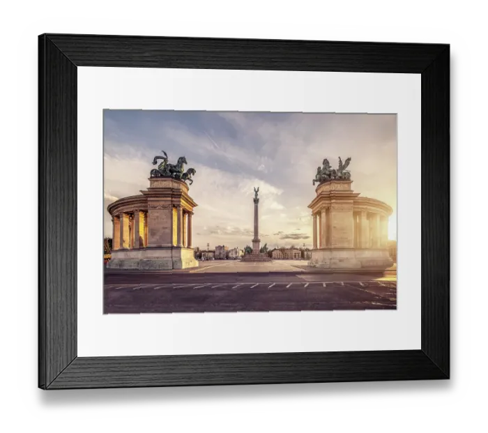 Framed Print : Heroe's square Framed Print : Heroe's square