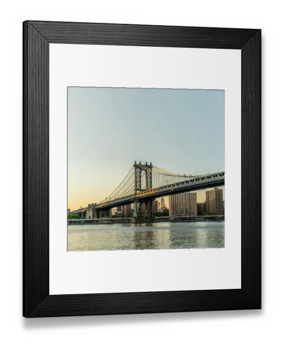 Framed Print : Manhattan Bridge Framed Print : Manhattan Bridge