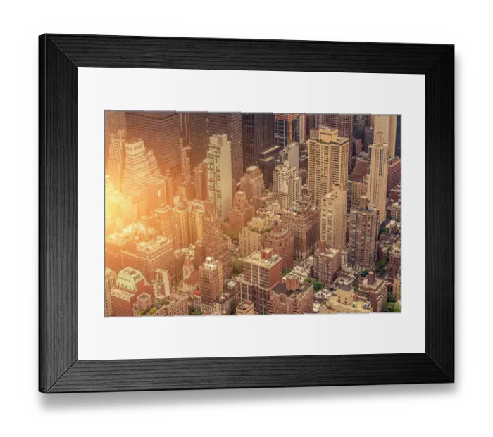 Framed Print : Manhattan cityscape aerial view Framed Print : Manhattan cityscape aerial view