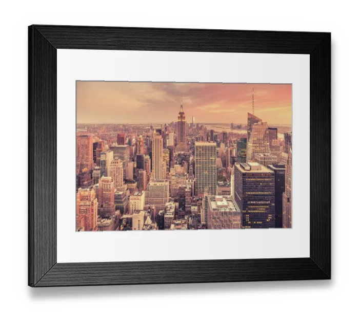 Framed Print : Manhattan Panorama Framed Print : Manhattan Panorama