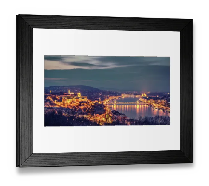 Framed Print : Budapest Panorama Framed Print : Budapest Panorama