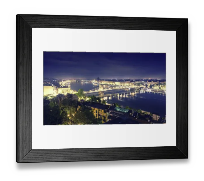 Framed Print : Budapest Panorama Framed Print : Budapest Panorama