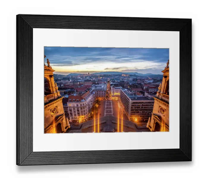 Framed Print : Budapest Panorama Framed Print : Budapest Panorama