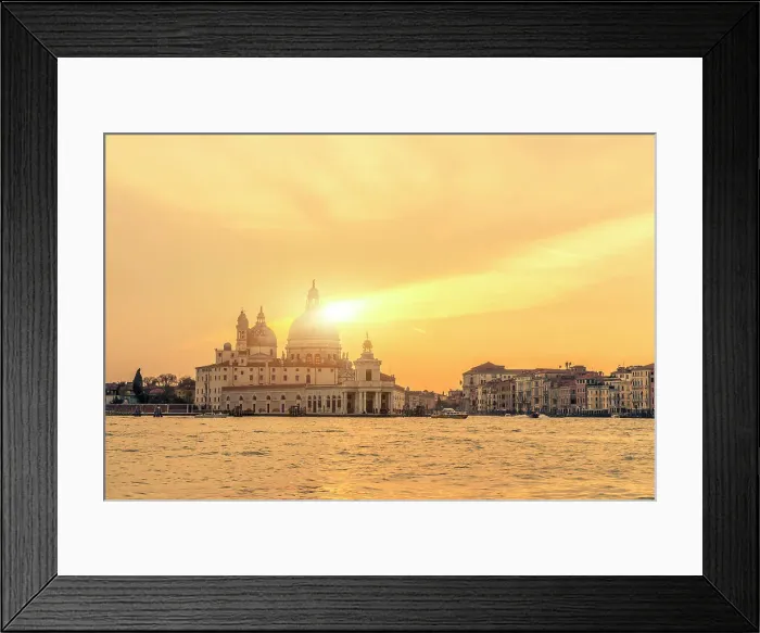Framed Print : Venice, Santa Maria della Salute Framed Print : Venice, Santa Maria della Salute