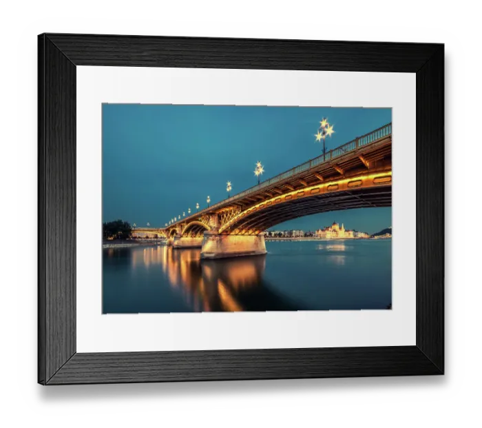 Framed Print : Budapest Bridge Framed Print : Budapest Bridge
