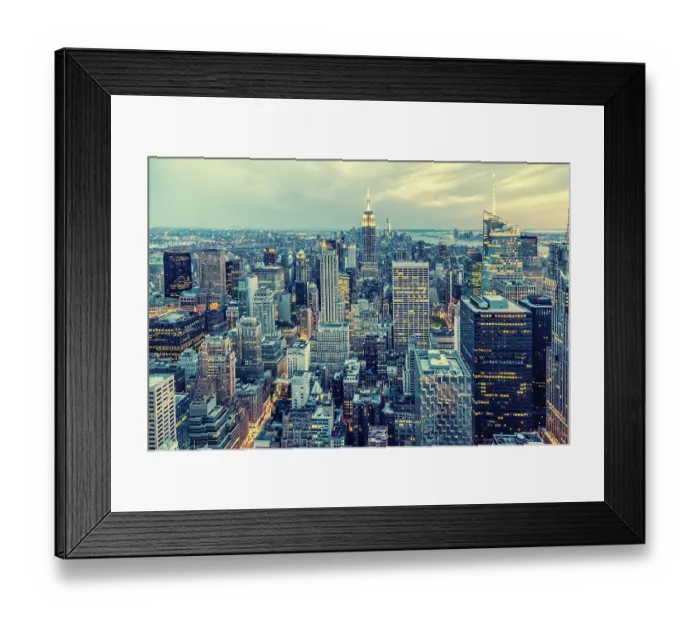 Framed Print : Manhattan cityscape Framed Print : Manhattan cityscape