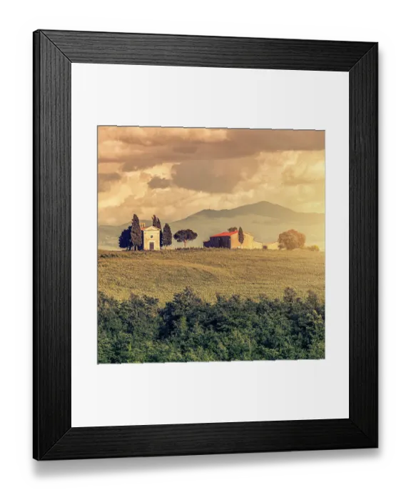 Framed Print : Tuscany landscape Framed Print : Tuscany landscape