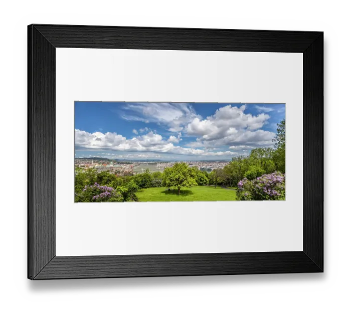 Framed Print : Budapest Panorama view from the Citadella Framed Print : Budapest Panorama view from the Citadella