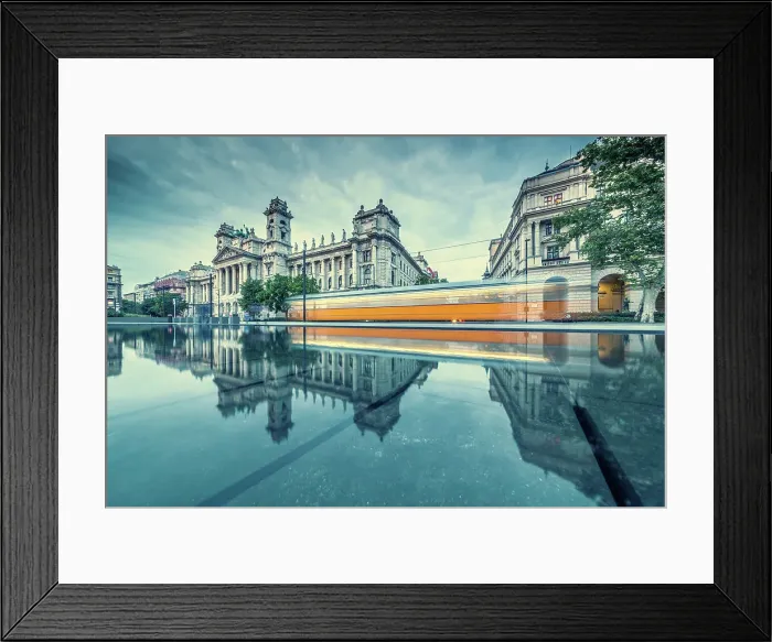 Framed Print : Budapest Tram Framed Print : Budapest Tram