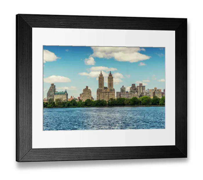 Framed Print : Jaqueline Kennedy Onassis Reservoir, New York, USA Framed Print : Jaqueline Kennedy Onassis Reservoir, New York, USA