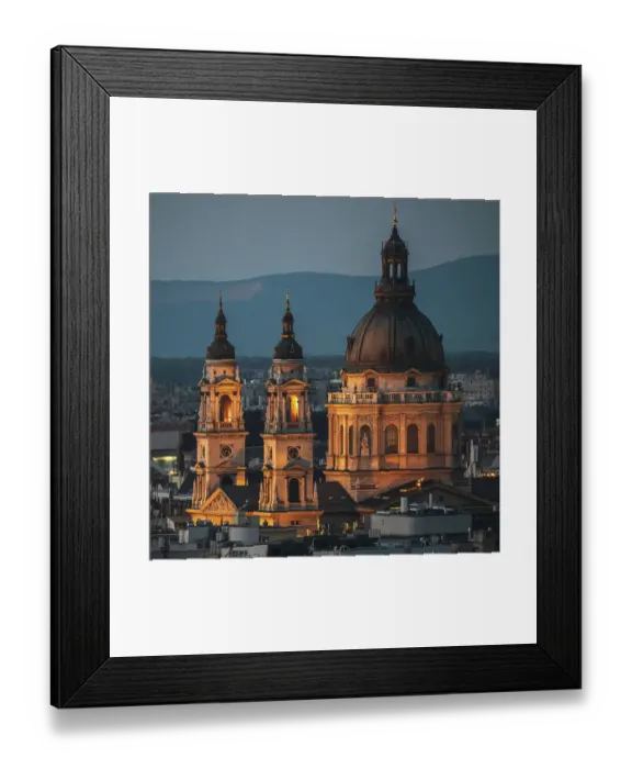 Framed Print : the basilica of budapest Framed Print : the basilica of budapest
