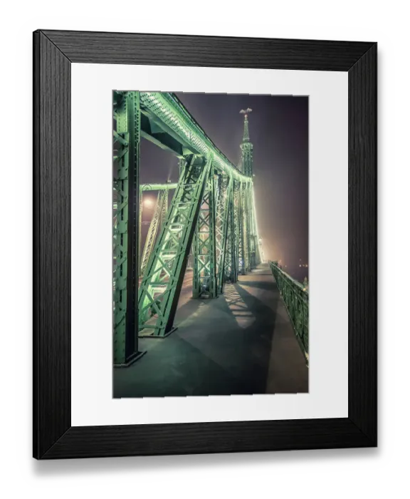 Framed Print : Budapest Bridge Framed Print : Budapest Bridge
