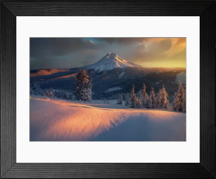 Framed Print : Mount Hood, Oregon