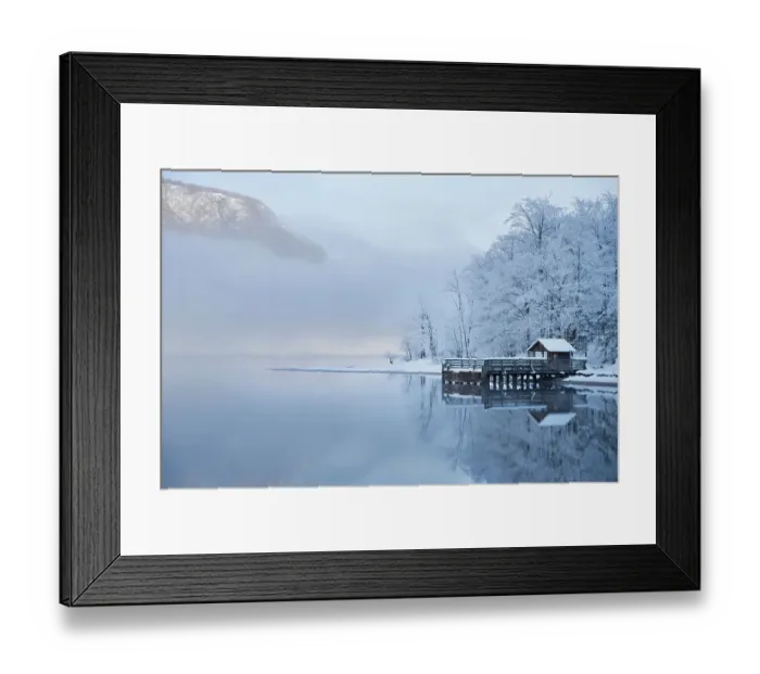 Framed Print : House in the lake Framed Print : House in the lake