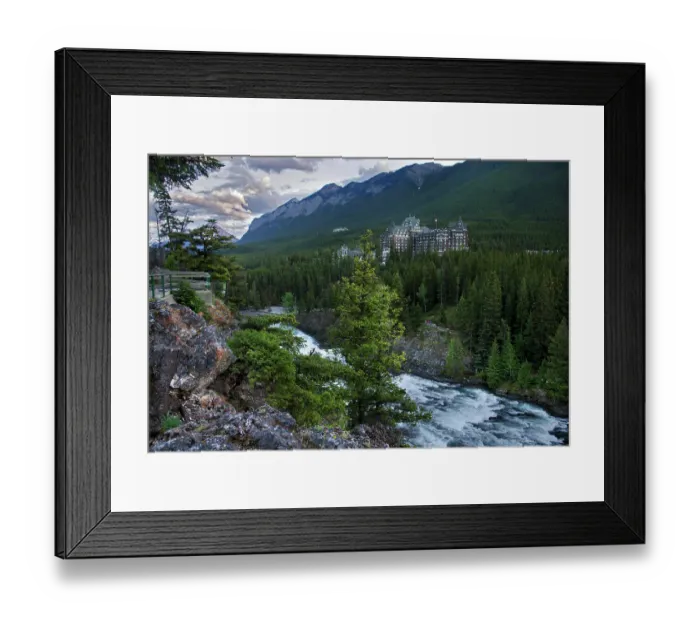 Framed Print : Fairmont Banff Springs Hotel Framed Print : Fairmont Banff Springs Hotel
