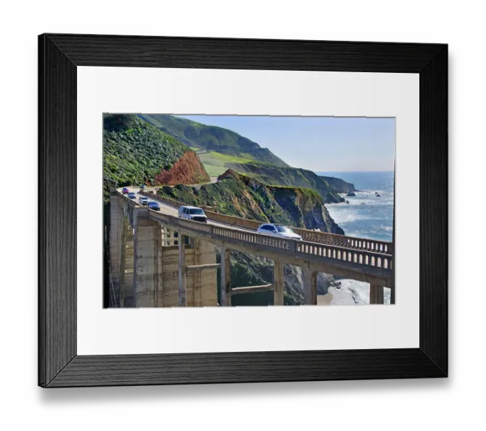 Framed Print : Bixby Bridge Framed Print : Bixby Bridge