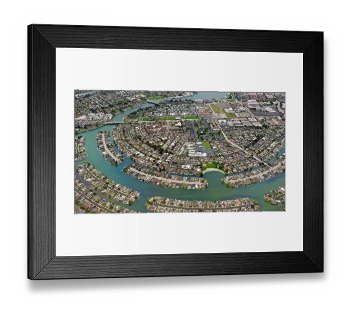 Framed Print : Foster City, California Framed Print : Foster City, California