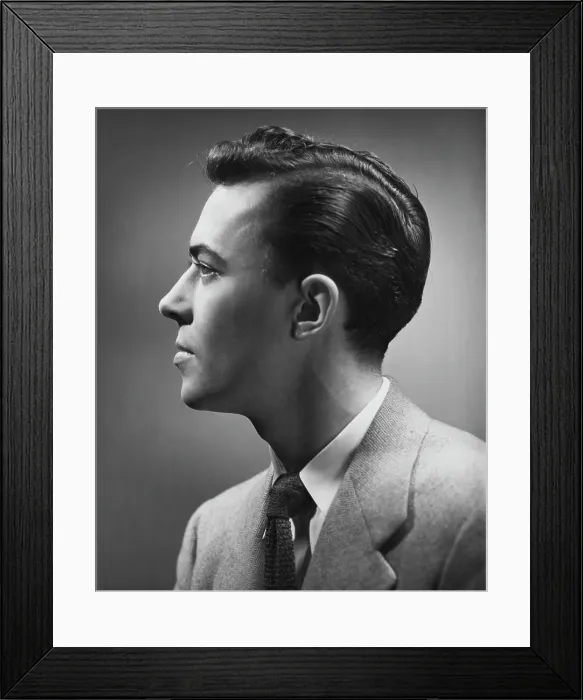 Framed Print : Handsome Profile Framed Print : Handsome Profile