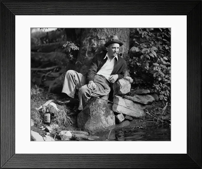 Framed Print : Smoking With The Fishes Framed Print : Smoking With The Fishes