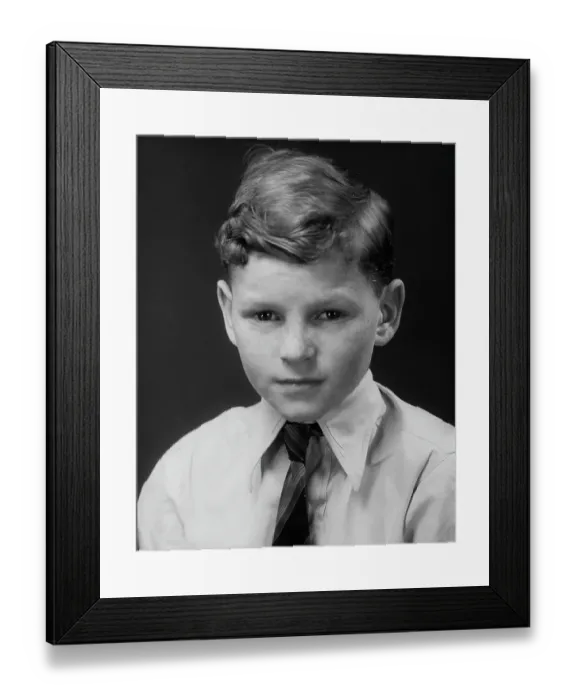 Framed Print : Freckled Lad