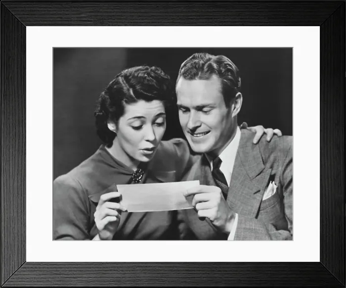 Framed Print : First Paycheck Framed Print : First Paycheck