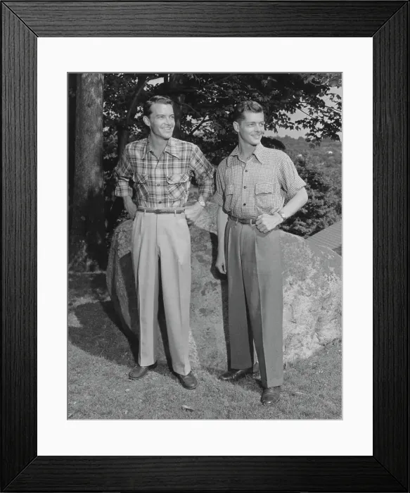 Framed Print : Outdoors Men Framed Print : Outdoors Men