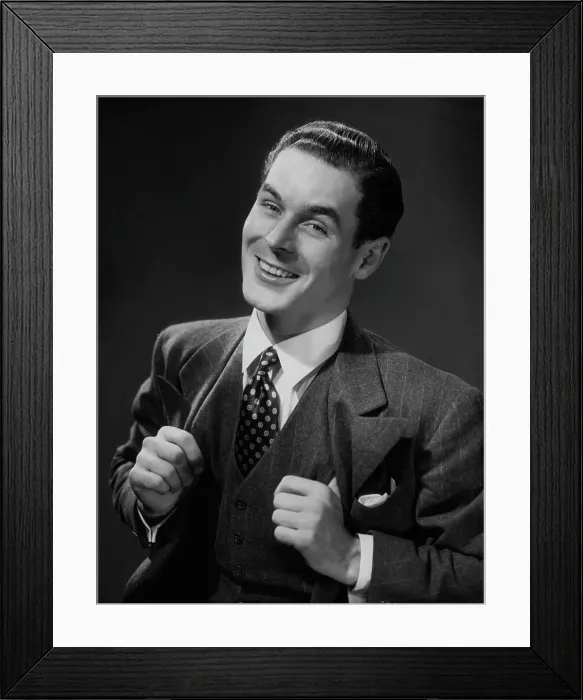 Framed Print : Cocksure Young Man