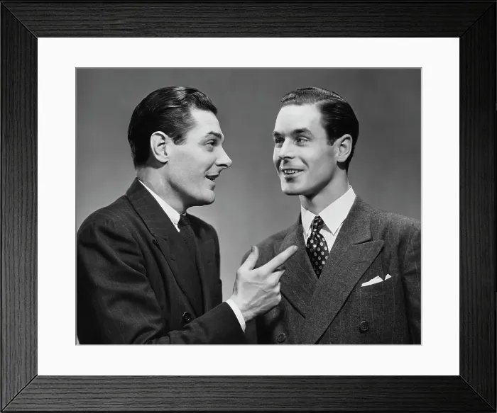 Framed Print : Business Talk Framed Print : Business Talk