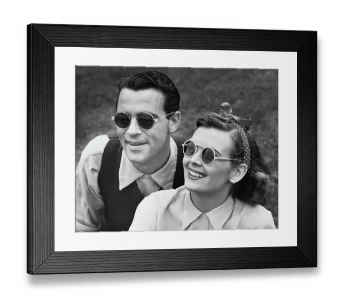 Framed Print : Handsome Couple