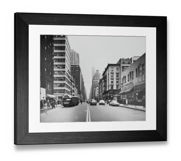 Framed Print : Madison Avenue Framed Print : Madison Avenue