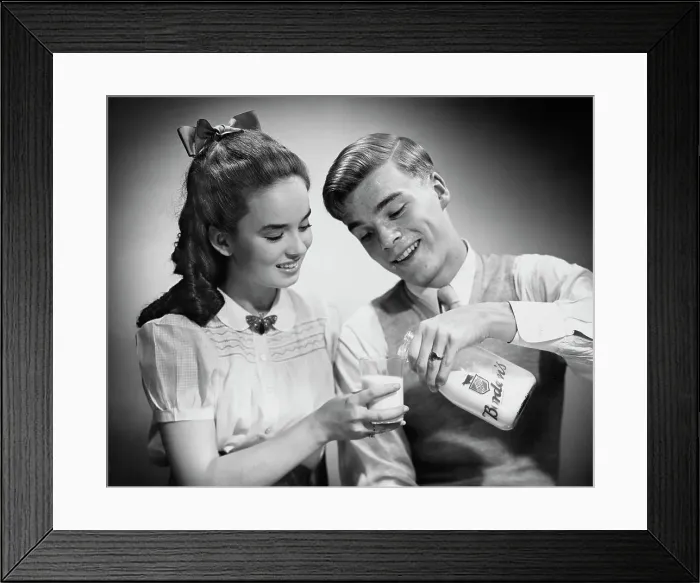 Framed Print : Milk Buddies Framed Print : Milk Buddies