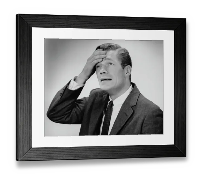 Framed Print : High Anxiety Framed Print : High Anxiety