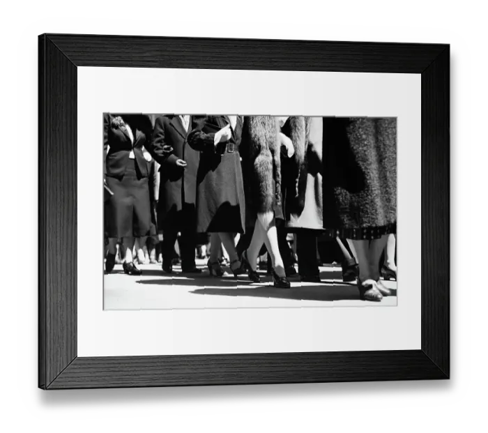 Framed Print : Smart Crowd Framed Print : Smart Crowd