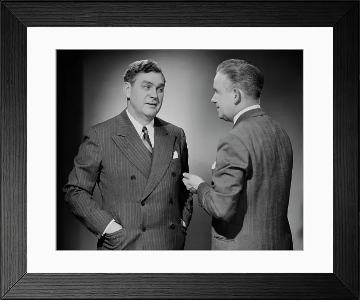 Framed Print : Business Talk Framed Print : Business Talk