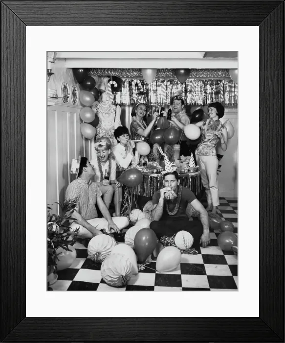 Framed Print : Party Time