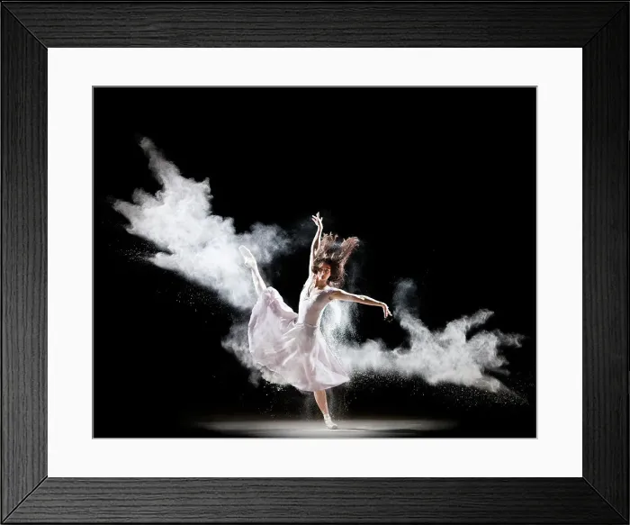 Framed Print : Powder Ballet Framed Print : Powder Ballet