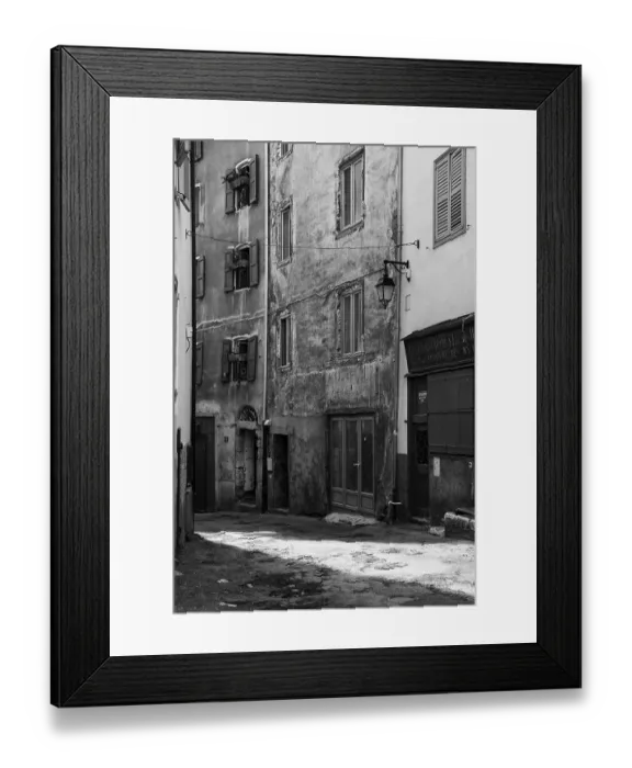 Framed Print : Montgenevre view, travel, france