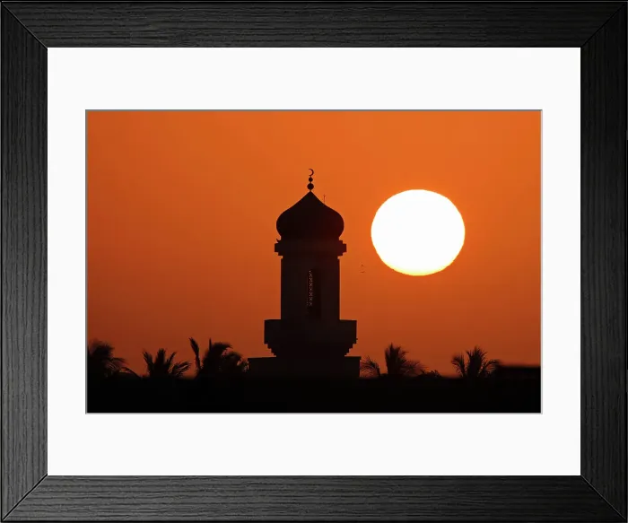 Framed Print : Sunrise in Salalah, Oman, Asia Framed Print : Sunrise in Salalah, Oman, Asia