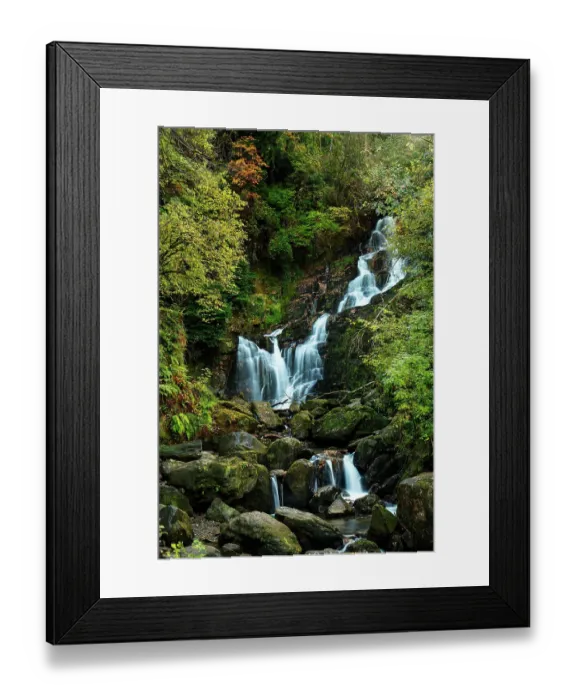 Framed Print : Torc waterfall in Killarney National Park Framed Print : Torc waterfall in Killarney National Park