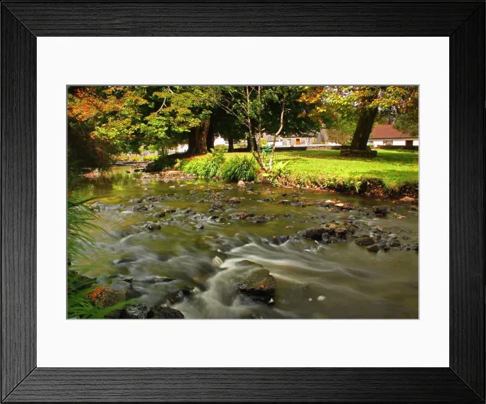 Framed Print : Owenriff River; Oughterard County Galway Connacht Region Ireland Framed Print : Owenriff River; Oughterard County Galway Connacht Region Ireland
