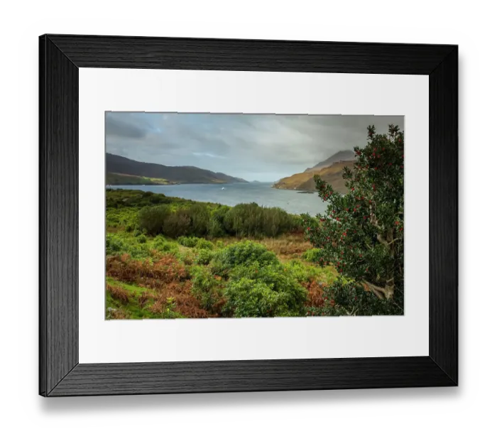 Framed Print : Killary fjord, Wild Atlantic Way Framed Print : Killary fjord, Wild Atlantic Way