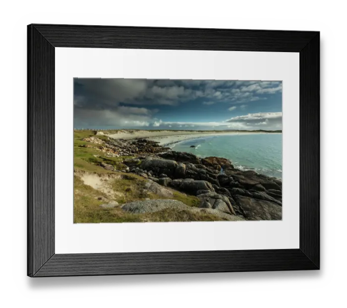 Framed Print : Dog's bay beach, Wild Atlantic Way Framed Print : Dog's bay beach, Wild Atlantic Way