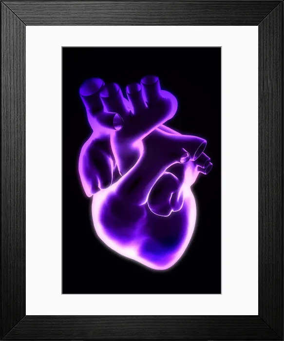 Framed Print : The heart. above view, anatomy, aorta, aortic arch Framed Print : The heart. above view, anatomy, aorta, aortic arch