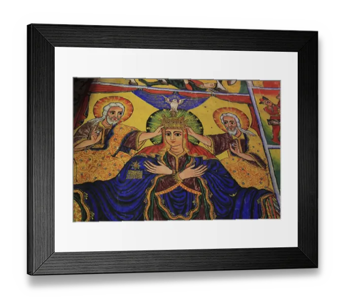 Framed Print : Ahamra region, Azoa Maryam round church on the Zeghie peninsula in Lake Tana, Lake Tsana or Lake Dembea, mural painting, Ethiopia, Africa Framed Print : Ahamra region, Azoa Maryam round church on the Zeghie peninsula in Lake Tana, Lake Tsana or Lake Dembea, mural painting, Ethiopia, Africa