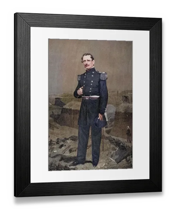 Framed Print : James Shields (born 13 April 1762 in Banbridge, Ireland, died 13 August 1831 in Ross, Butler County, Ohio) was an Irish-American politician of the Democratic Party, after a painting by Alonzo Chappel (1828-1878), Historic Framed Print : James Shields (born 13 April 1762 in Banbridge, Ireland, died 13 August 1831 in Ross, Butler County, Ohio) was an Irish-American politician of the Democratic Party, after a painting by Alonzo Chappel (1828-1878), Historic