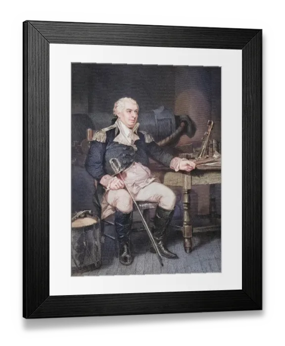 Framed Print : John Barry (born 25 March 1745 in County Wexford, Ireland, died 13 September 1803 in Philadelphia) was an Irish-American naval officer in the Continental Army and later the United States Navy, after a painting by Alonzo Chappel (1828-1878), Historic Framed Print : John Barry (born 25 March 1745 in County Wexford, Ireland, died 13 September 1803 in Philadelphia) was an Irish-American naval officer in the Continental Army and later the United States Navy, after a painting by Alonzo Chappel (1828-1878), Historic