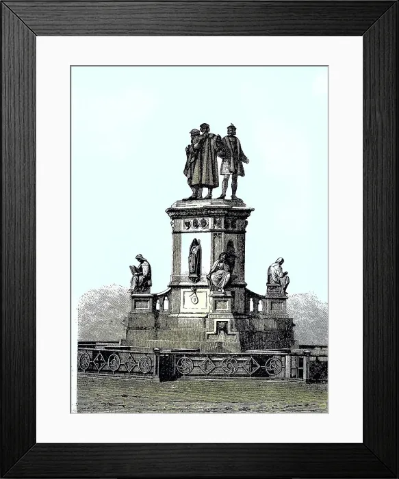 Framed Print : The Gutenberg Monument in Frankfurt am Main, Germany, reproduction of an image, woodcut from the year 1881, digitally restored, historical, The Gutenberg Monument in Frankfurt am Main, reproduction of an image, woodcut from the year 1881, digitally Framed Print : The Gutenberg Monument in Frankfurt am Main, Germany, reproduction of an image, woodcut from the year 1881, digitally restored, historical, The Gutenberg Monument in Frankfurt am Main, reproduction of an image, woodcut from the year 1881, digitally